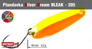 Plandavka Silver Bream Bleak 4.2g 205